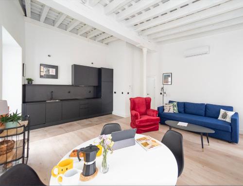 A seating area at Casa Miguel - Apartamento 6