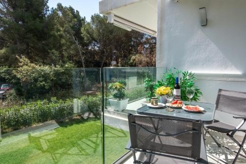 Sea apartment 1C with pool in Canyamel beach