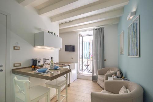 Et opholdsområde på En..Suite