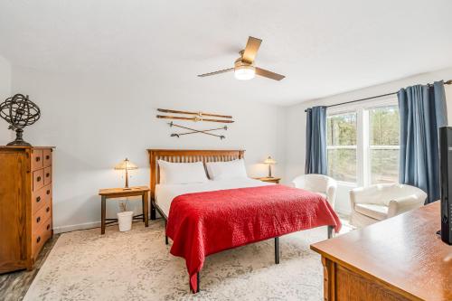 Postel nebo postele na pokoji v ubytování Leisure Lodge