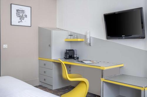 TV o dispositivi per l'intrattenimento presso Grand Hotel Francais - ex Best Western
