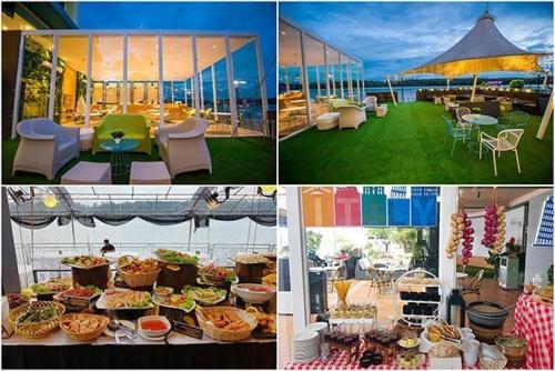 Makanan di atau berdekatan aparthotel ini