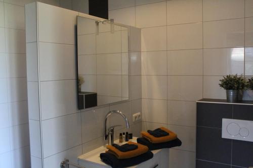 Phòng tắm tại Erve Praestinck