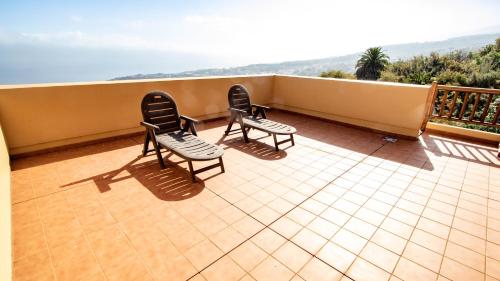 Balkón nebo terasa v ubytování HolidaynorthTenerife Caserío Rural Los Charcos