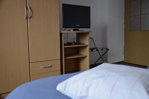 Postel nebo postele na pokoji v ubytování Penzion Eva