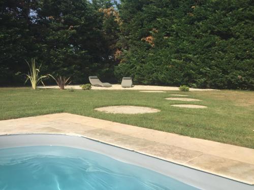 Πισίνα στο ή κοντά στο Domaine Chamarel