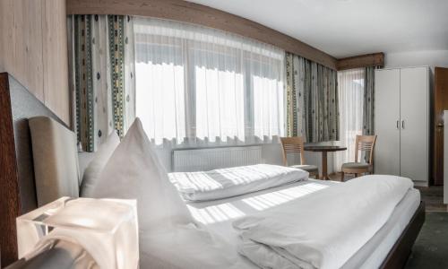 Cama o camas de una habitación en Haus Tanja