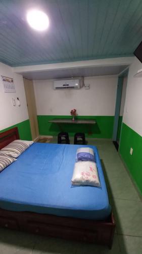 Katil atau katil-katil dalam bilik di APART HOTEL MANAUS - Un 614