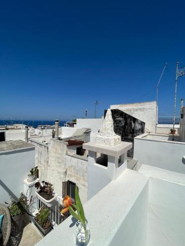 a view from the roof of a building at Antico Mondo Rooms & Suites in Polignano a Mare
