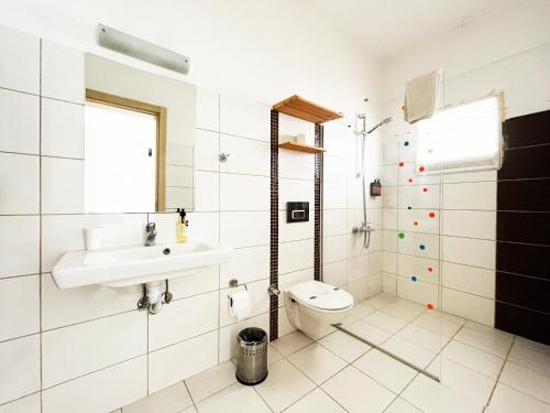 Koupelna v ubytování Zephyros City Otel