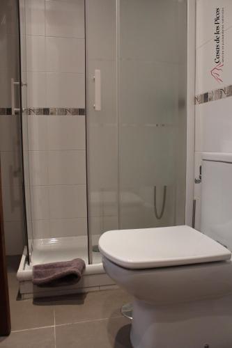 Koupelna v ubytování VUT La Fuentina -Casas de los Picos