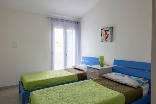 Postel nebo postele na pokoji v ubytování casa romy