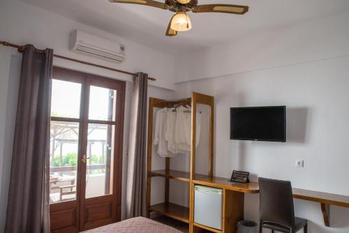 TV o dispositivi per l'intrattenimento presso Hotel Cleopatra