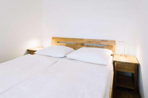 Diófa Apartmanにあるベッド