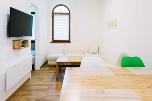 Diófa Apartmanにあるテレビまたはエンターテインメントセンター
