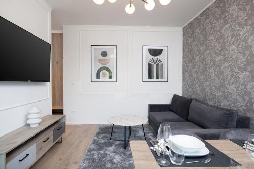 Televisyen dan/atau pusat hiburan di Golden Gate apartment