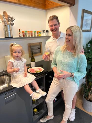 Hosté ubytování SPANNORT family home with common kitchen and self check-in