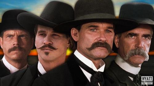 a group of four men wearing hats and moustaks at The Zion House - Affordable Bedrooms in Hurricane