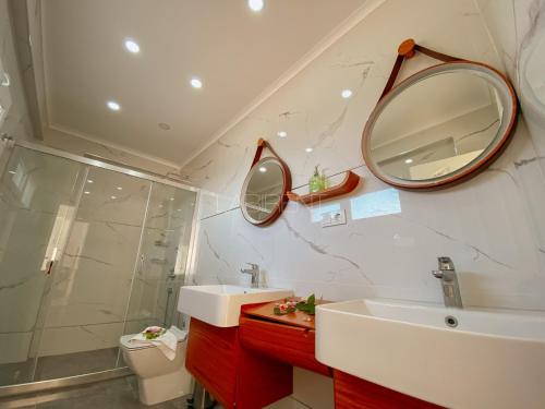 Koupelna v ubytování Villa Ciara