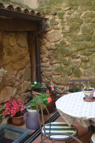 Un restaurante o sitio para comer en La Posada de Norberta