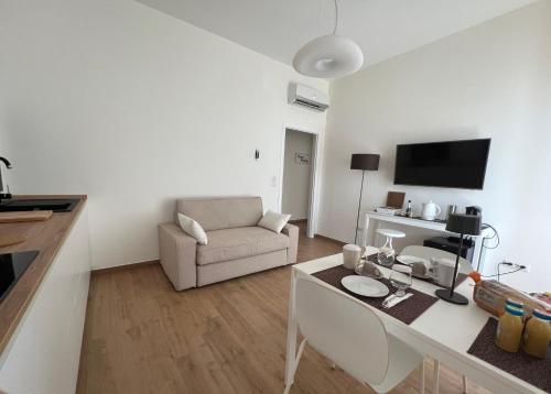 TV a/nebo společenská místnost v ubytování 4B B&B