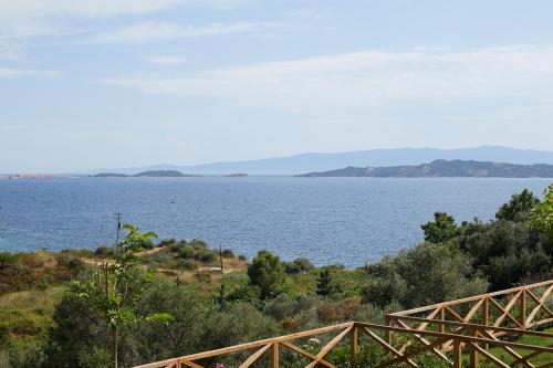 a view of a large body of water at Eagles Villas - Small Luxury Hotels of The World in Ouranoupoli