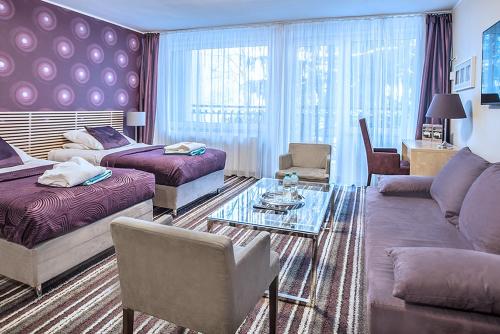 Posezení v ubytování Hotel New Wave