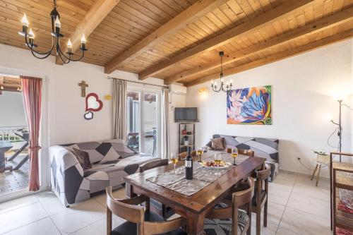 O zonă de relaxare la Apartments Keko