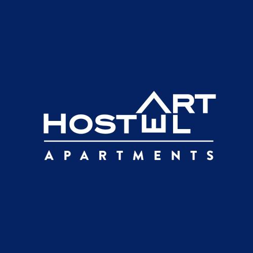 Un certificado, premio, letrero u otro documento en ART Hostel & Apartments