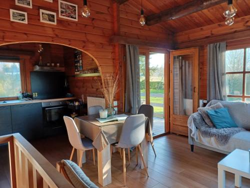 Posezení v ubytování Le Numéro 12 - Chalet à Francorchamps