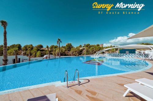 Sunny Morning of Costa Blanca - Sunset Waves Benidorm