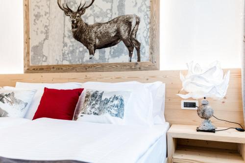 Postel nebo postele na pokoji v ubytování Apartment Rainer