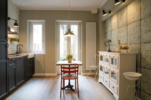 Kuchyň nebo kuchyňský kout v ubytování Santa Chiara 11 - Rooms -Verona