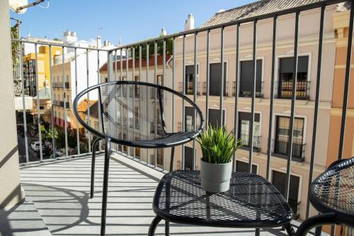 Balkón alebo terasa v ubytovaní Victoria Suites 57