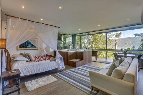 Voodi või voodid majutusasutuse Guest House Isadora Duncan toas