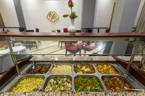 Essen im Hotel oder in der Nähe