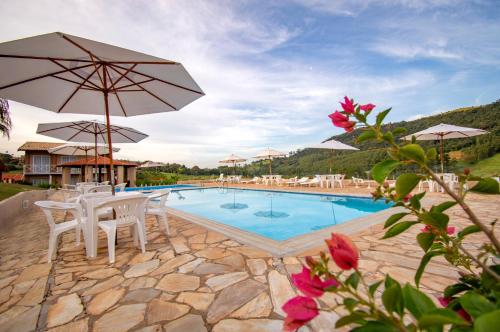 Bazén v ubytování Filimahalo Hotel nebo v jeho okolí