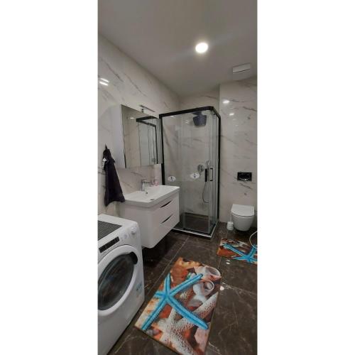 Ванная комната в Impressive apartment