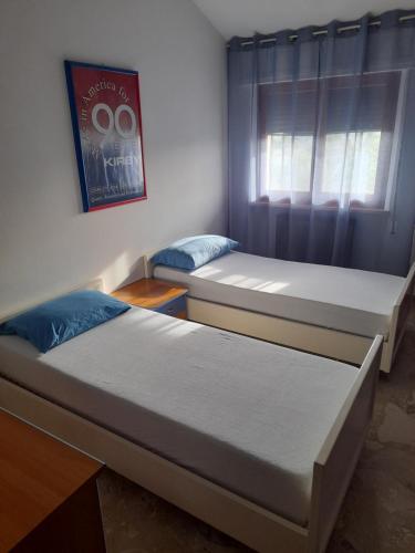 Кровать или кровати в номере Casa vacanza in colline abruzzesi