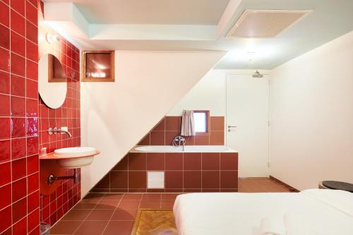 Salle de bains dans l'établissement Hotel Not Hotel Rotterdam