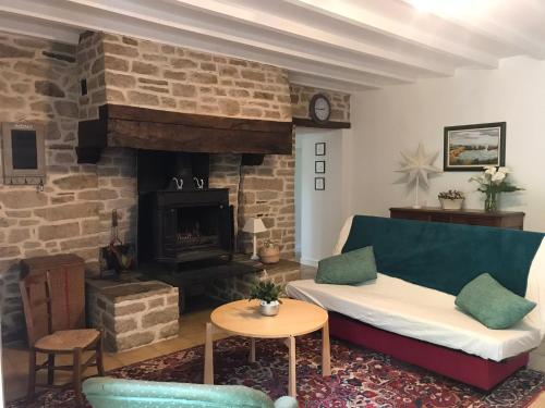 Posezení v ubytování Logement de charme calme assuré