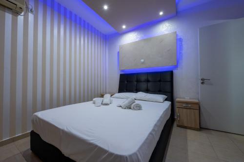 Sea Kiato Apartmentにあるベッド