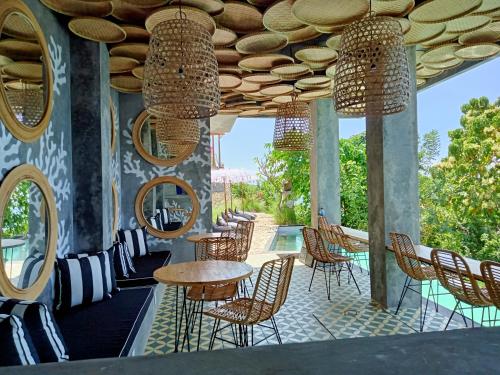 Restaurace v ubytování The Sagara Penida Nusa Penida