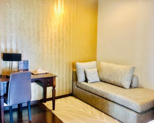 Posezení v ubytování The Desiign Hotel - SHA