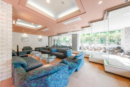 Posezení v ubytování MolinHotels602 アクティビティを満喫できる札幌定山渓 天然温泉付- 1L2Room S-Bed8 8Persons