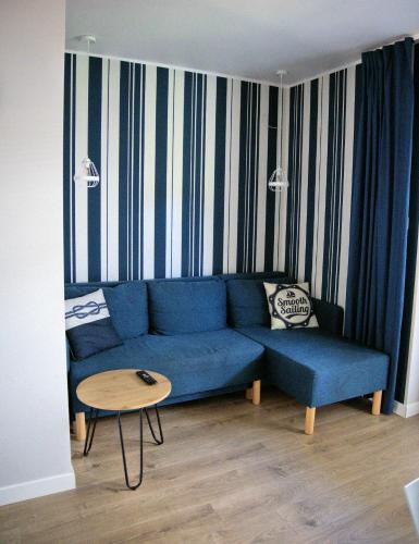 Posezení v ubytování Apartamenty Marynarskie 100m od plaży