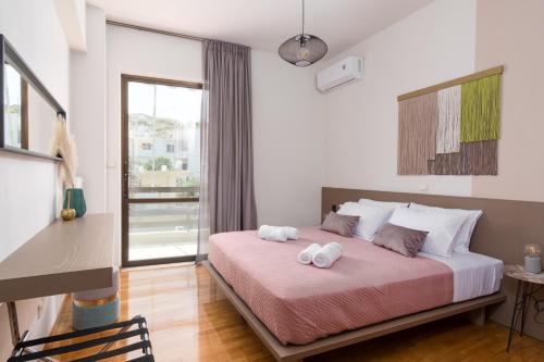 NIMA1 4 bedroom apt centraly located in Rethimno