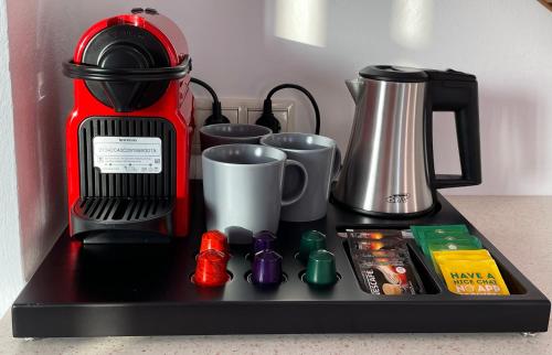 Kemudahan buat kopi dan teh di Meltemi
