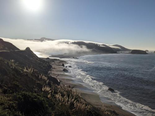 Un paisaje natural cerca de la casa de huéspedes