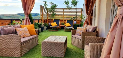 Posezení v ubytování Hoobee Home & Rooftop Terrace